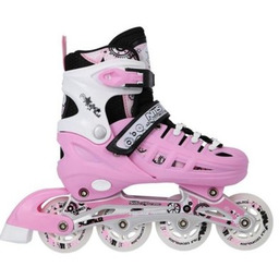 Rolki 4w1 Nils Extreme NH10905 (white/pink)