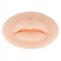 Skóra Sztuczna Hiperrealistyczna do Ćwiczenia Makijażu Permanentnego Usta