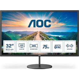 Monitor 32'' Aoc Q32V4 Wqhd Ips 75Hz 4ms