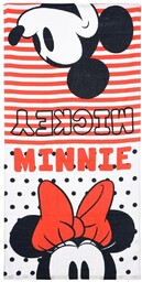 Ręcznik kąpielowy dla dziecka Myszka Mickey i Minnie