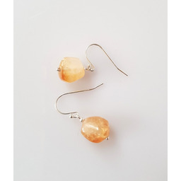 Pakamera Kolczyki z Cytrynem