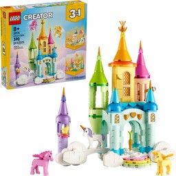 Klocki Lego Creator 3w1 Zamek Jednorożców 31175 Statek