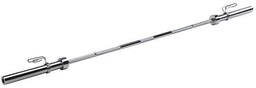 Gryf olimpijski prosty + zaciski UNDERFIT 200 cm
