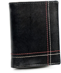 Skórzany portfel Always Wild N9001-VTK-D czarny