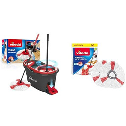 Vileda Zestaw 2produkty Mop obrotowy Turbo 2w1 +