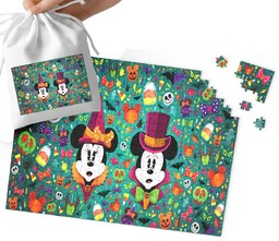 Puzzle - Myszka Mickey Miki Wzory Z Bajek
