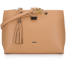 Torebka shopperka z łańcuchami