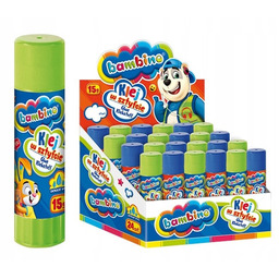 Klej w sztyfcie 15g 24szt Bambino BOX 5003073