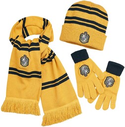 Szalik, Czapka, Rękawiczki Hufflepuff HARRY POTTER
