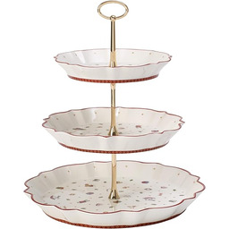 Villeroy & Boch Toy''S Delight Etażerka, Biały/Czerwony, 3