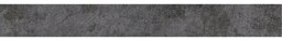 Gres szkliwiony cokół MORENCI graphite structure mat 7,2x59,8