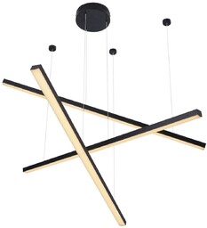 Maxlight Select LAMPA wisząca TRIO P0311D Maxlight metalowa
