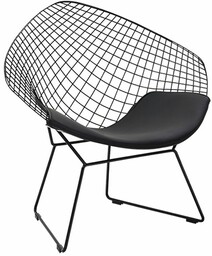 Fotel volier soft czarny