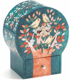 Szkatułka z pozytywką Poetyckie drzewo DJ06592-Djeco, prezent