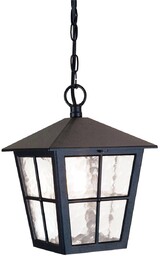 Elstead Lighting Lampa wisząca zewnętrzna Canterbury BL48M czarna