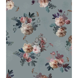 Tapeta Blush Garden Blue Wallcolors