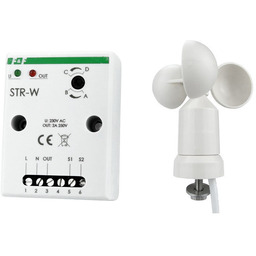 Sterownik rolet Czujnik wiatru F&F STR-W