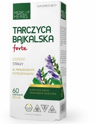 Medica Herbs Tarczyca Bajkalska forte - 60 kapsułek