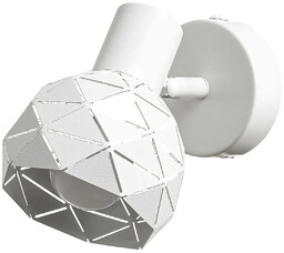 Geometryczna LAMPA ścienna REUS LP-8069/1WS WH Light Prestige