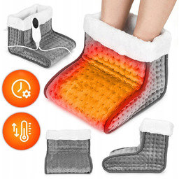 Elektryczny ogrzewacz do stóp z pilotem miękki but