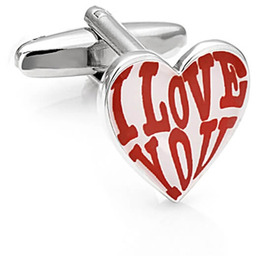 Spinki do mankietów X2 I Love You Prezent