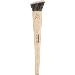 BROCHA MAQUILLAJE flat top kabuki natural fiber #beżowy
