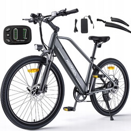 Rower elektryczny HillMiles MileTrail 250W 13AH 25KM/H 100KM