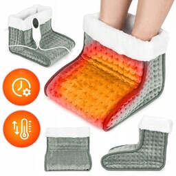 Elektryczny ogrzewacz do stóp z pilotem miękki but