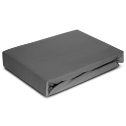 Design 91 Prześcieradło z mikrofibry 140x200 Soft stalowe