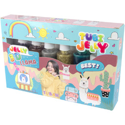 Zestaw Tubi Jelly 6 kolorów - Lama