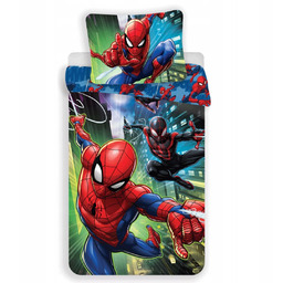 Pościel Marvel Spider-Man 140x200 Kolorowy Świat Superbohatera
