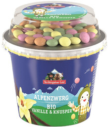 Berchtesgadener Land Jogurt waniliowy z kolorowymi drażetkami czekoladowymi