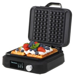Gofrownica z wyświetlaczem LED 6 Poziomów grzania 2200W