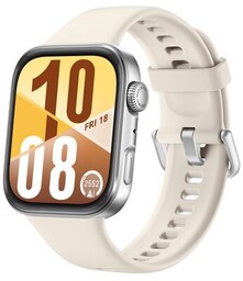 HUAWEI Smartwatch Watch Fit 4 Biały Słuchawki