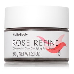 HelloBody ROSE REFINE Charcoal & Clay Clarifying Face