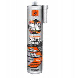 Dragon Power Crystal Tack klej montażowy bezbarwny 290ml