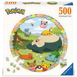 RAVENSBURGER Puzzle Pokémon Postacie 12001131 (500 elementów)
