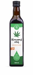 BIO olej konopny- 500ml Czechy, Zelená Země