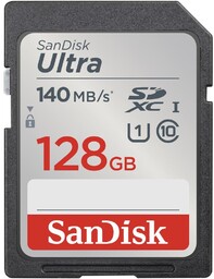 Karta pamięci SD (SDXC) SanDisk 128GB Ultra 140MB/s