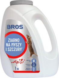 Bros Ziarno na myszy i szczury 1 kg