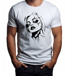 Koszulka T-Shirt ''Harley Quinn'' Bawełna L