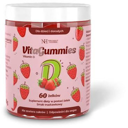 Noble Health VitaGummies Witamina D w żelkach, 60