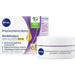NIVEA 65+ Modelujący krem przeciwzmarszczkowy na dzień SPF