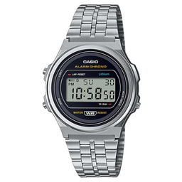 Zegarek Casio A171WE-1AEF Srebrny
