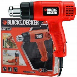 Opalarka Elektryczna 1750W 600°C 230V 2-STOPNIOWA Black Decker