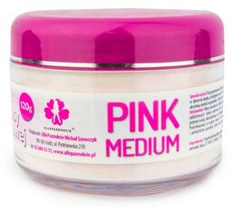 Puder akrylowy do paznokci Allepaznokcie Pink Medium 120