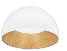 MYTO - lampa sufitowa plafon biały naturalna