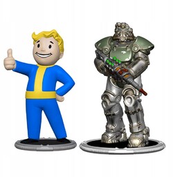 Fallout Mini Figurki 2-Pack Set F Raider &
