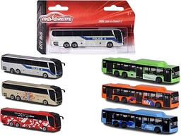 Majorette 212053159SDN - Man stadsbus - stadsbus van