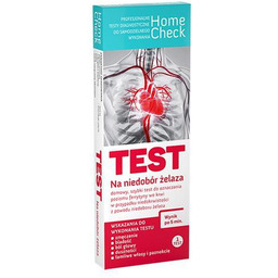 Home Check Test na niedobór żelaza, 1szt.